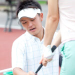 ゴルフ指導の専門家の写真